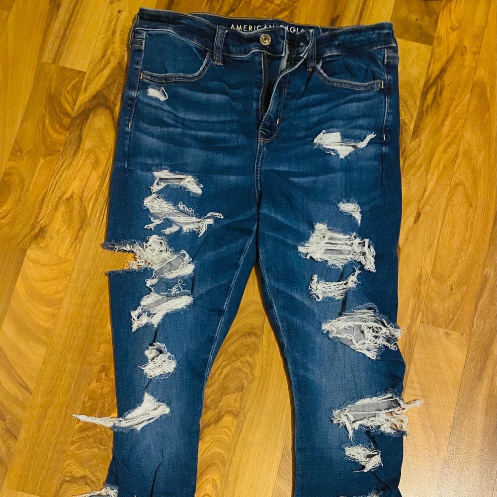 American Eagle Super Hi-Rise Jegging